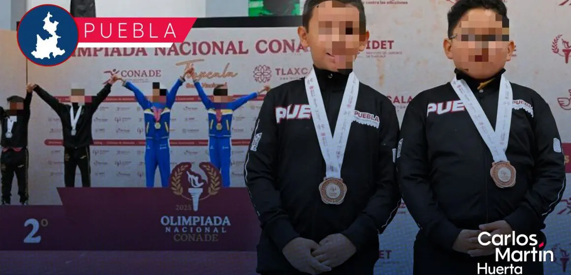 Puebla suma 43 medallas ganadas en la Olimpiada Nacional 2025