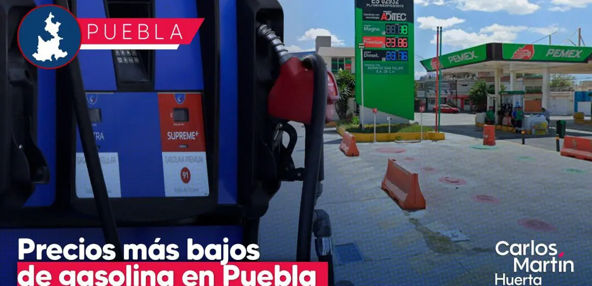Puebla tiene los precios más bajos de gasolina premium y diésel en México; conoce donde