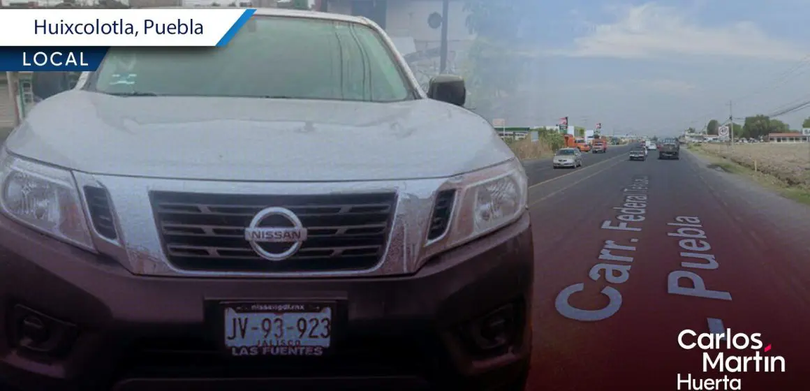 Roban camioneta en la carretera federal Puebla-Tehuacán