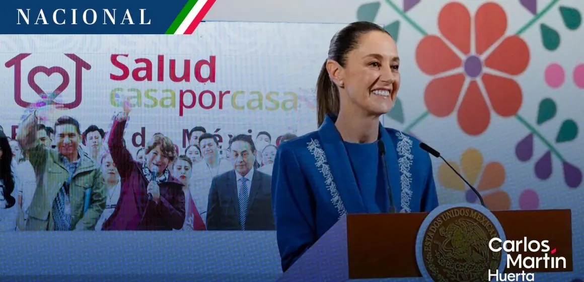 “Salud Casa por Casa” será el programa de prevención más importante del mundo: Sheinbaum  