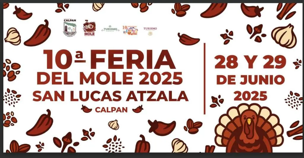 San Lucas Atzala recibe la décima edición de la Feria del Mole 2025 2 San Lucas Atzala recibe la decima edicion de la Feria del Mole 2025 3