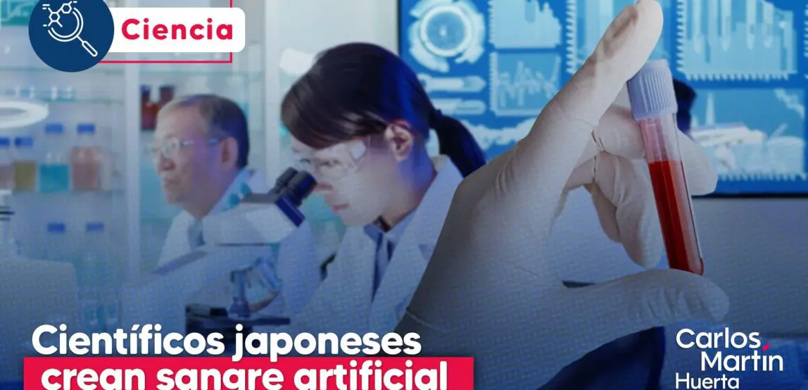 Científicos japoneses crean sangre artificial universal