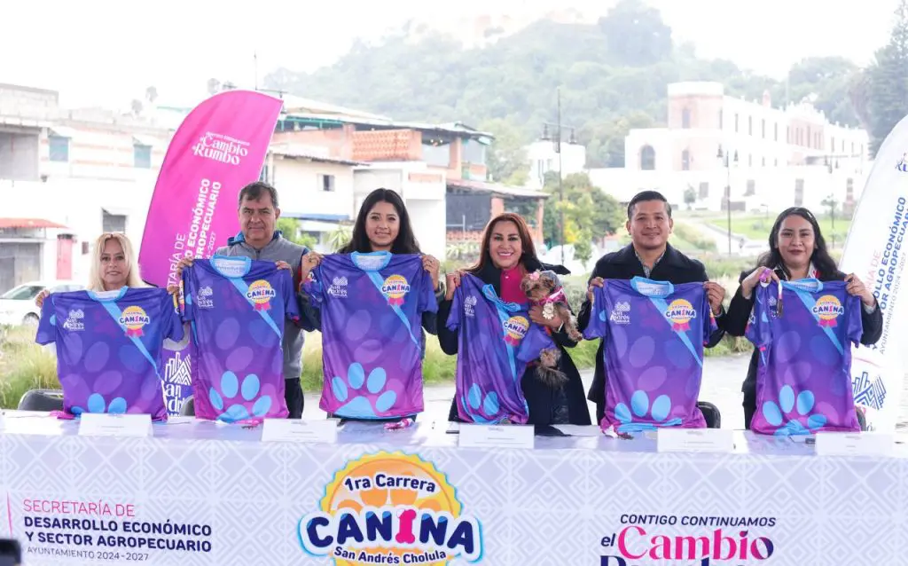 Se acerca la 1ra Carrera Canina 2025 de San Andrés Cholula 1 Se acerca la 1ra Carrera Canina 2025 de San Andrés Cholula