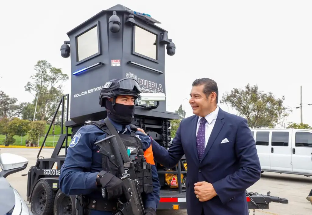 Seguridad, derecho y prioridad en el Gobierno de Puebla: Armenta 1 Seguridad