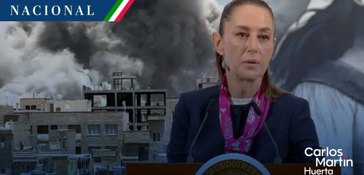 “México tiene que ser factor de paz, siempre”: Sheinbaum