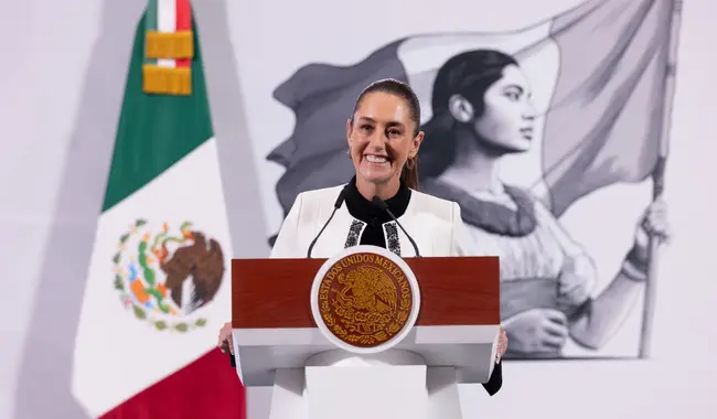 Sheinbaum celebra la baja en muertes por fentanilo en EEUU 1 Sheinbaum celebra la baja en muertes por fentanilo en EEUU