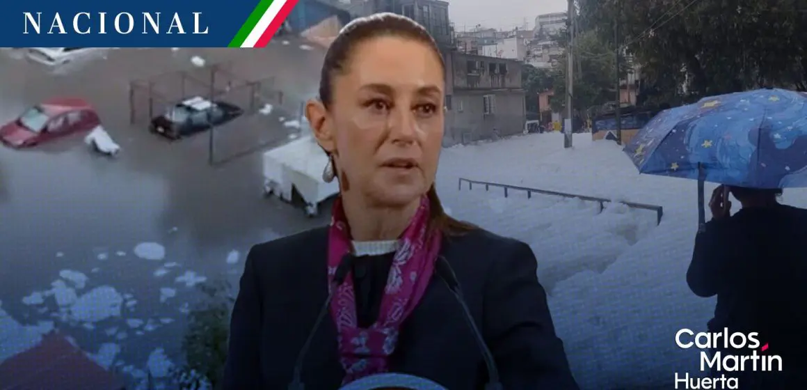 Tras inundación y espuma en Naucalpan, habrá apoyo: Sheinbaum