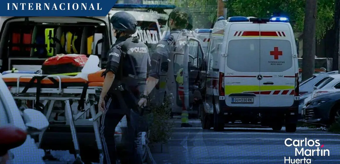 Tiroteo en escuela de Austria deja al menos 10 muertos