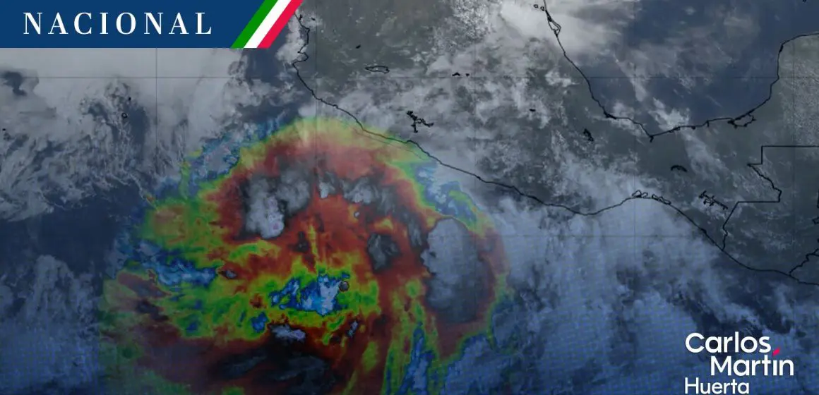 Se forma la tormenta tropical Dalila frente a costas del Pacífico