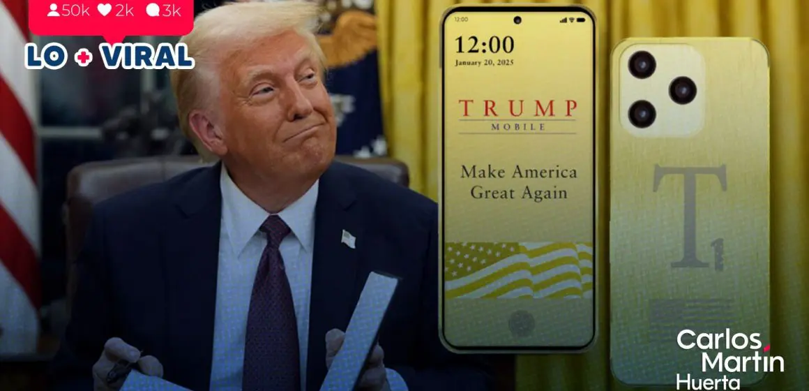 Trump lanza su propio celular y servicio de telefonía móvil: “Trump Mobile”