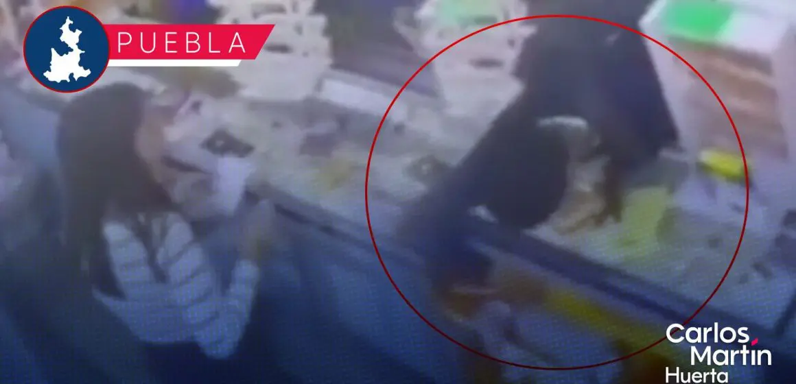 Video: Así fue el asalto al Centro Joyero en el Centro Histórico de Puebla
