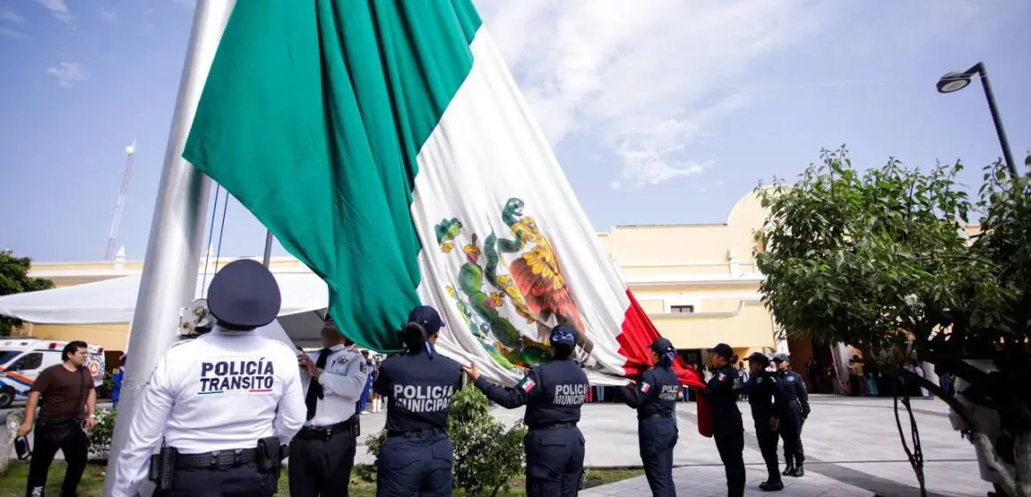 Gobierno de San Andrés Cholula reafirma su compromiso con los valores cívicos y el desarrollo comunitario