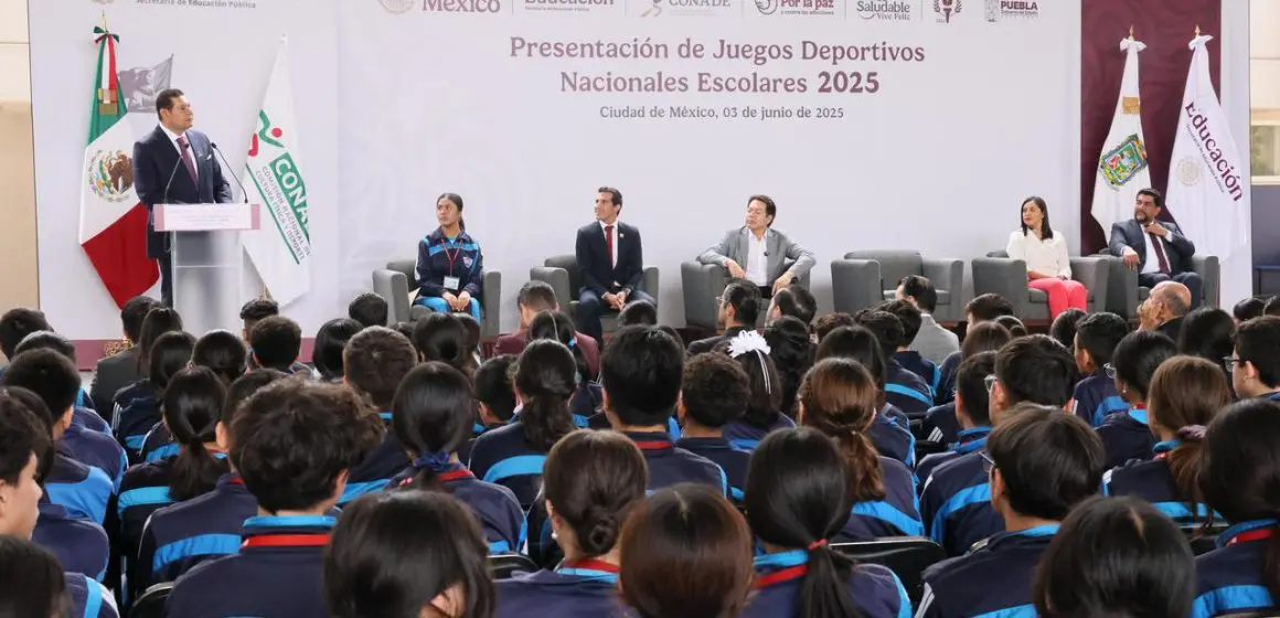 Puebla ejemplo deportivo en sintonía con la política de la Dra. Sheinbaum con los Juegos Nacionales 2025