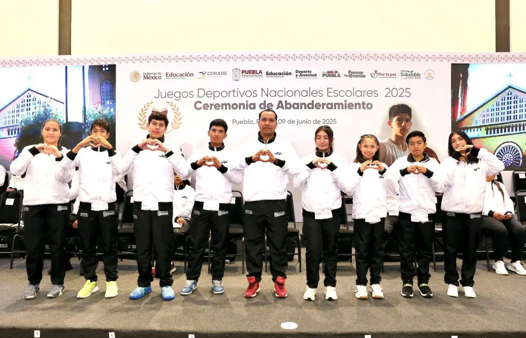 Lista la delegación poblana que participará en los Juegos Deportivos Nacionales Escolares 2 WhatsApp Image 2025 06 09 at 4.38.01 PM
