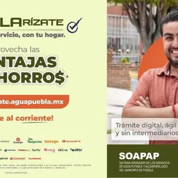Los programas de regularización de Agua de Puebla y SOAPAP beneficiarán a 108 colonias vulnerables