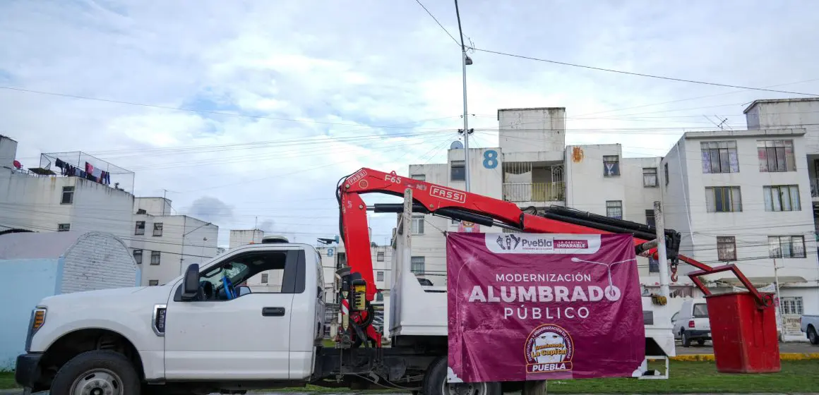 Puebla reduce un 50% el robo de cables de luminarias en la capital