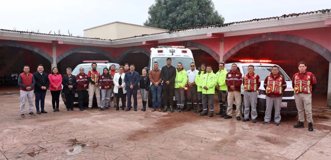 Reconoce Omar Muñoz ardua labor de paramédicos de la SSCyPC y SUMA