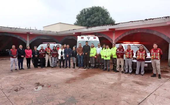 Reconoce Omar Muñoz ardua labor de paramédicos de la SSCyPC y SUMA
