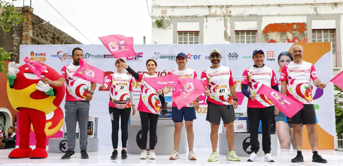 “Corre y Comparte: Hambre Cero 2025” Une a Puebla en una carrera por la solidaridad
