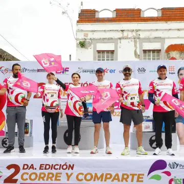“Corre y Comparte: Hambre Cero 2025” Une a Puebla en una carrera por la solidaridad