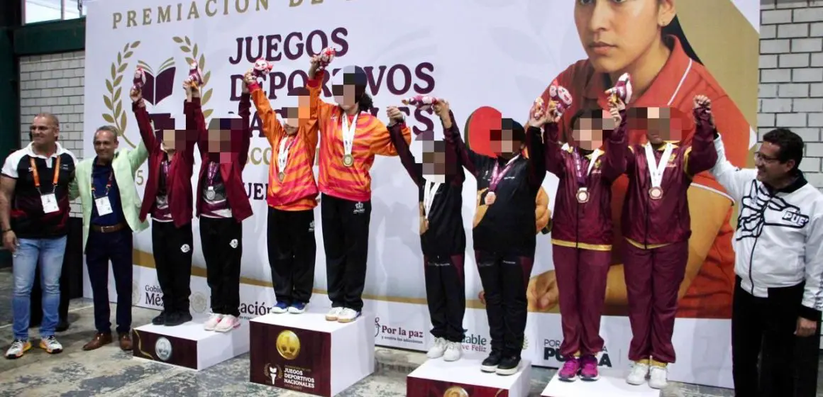 La Delegación Poblana culminó en el cuarto puesto en el Medallero de los Juegos Escolares Nivel Primaria