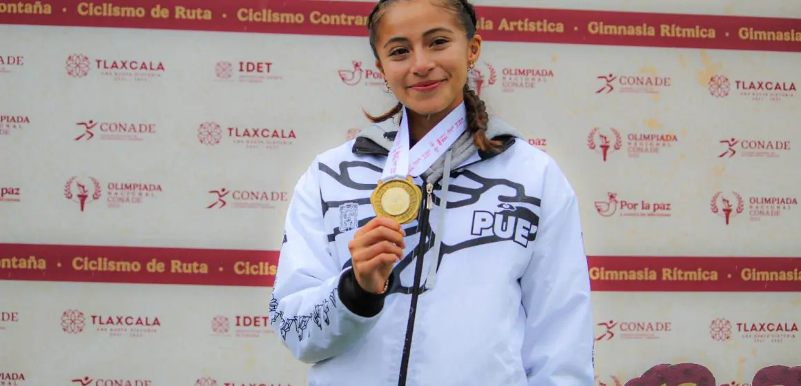 Puebla sumó cinco medallas en Atletismo de Olimpiada Nacional; destaca el Oro de Miriam Sánchez Tapia
