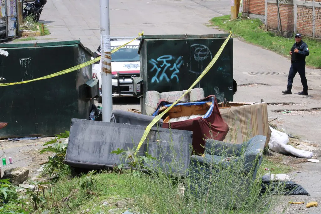 Localizan cuerpo junto a un contenedor de basura en el Infonavit San Miguel Mayorazgo 1 cadaver infonavit san miguel mayorazgo 671684