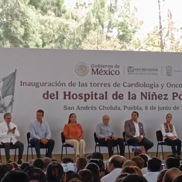 IMSS-Bienestar invierte más de 900 millones en Torres de Cardiología y Oncología Pediátrica en el Hospital de la Niñez Poblana
