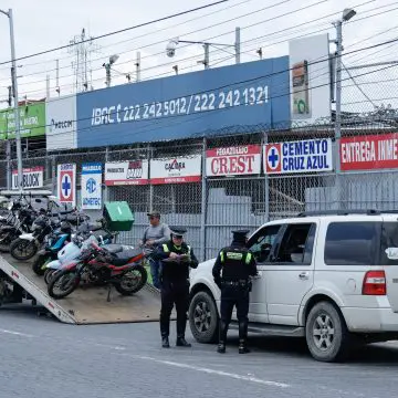 Más de 880 vehículos remitidos al corralón en Puebla como parte del operativo Centinela