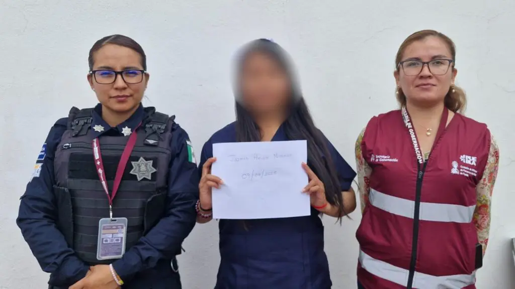 Jazmín N, fue localizada con vida en menos de 24 horas 1 01 Localizan con vida a Jazmin N en menos de 24 horas