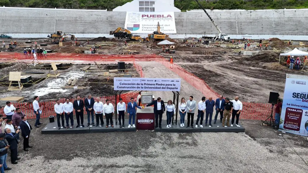En Puebla se hacen las cosas bien, reconoce Rommel Pacheco, al arrancar construcción de Universidad del Deporte 2 4dfc8ec8 e903 4cda 8d38 3cf8d9c4be50