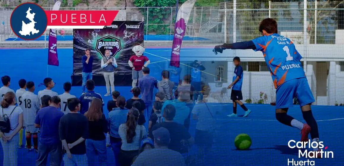 Arranca el Torneo de Barrios de Fútbol 7 en Puebla