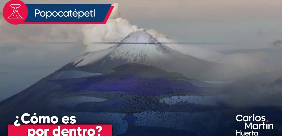 Así es el Popocatépetl por dentro; científicos de la UNAM lo revelan con ayuda de la IA