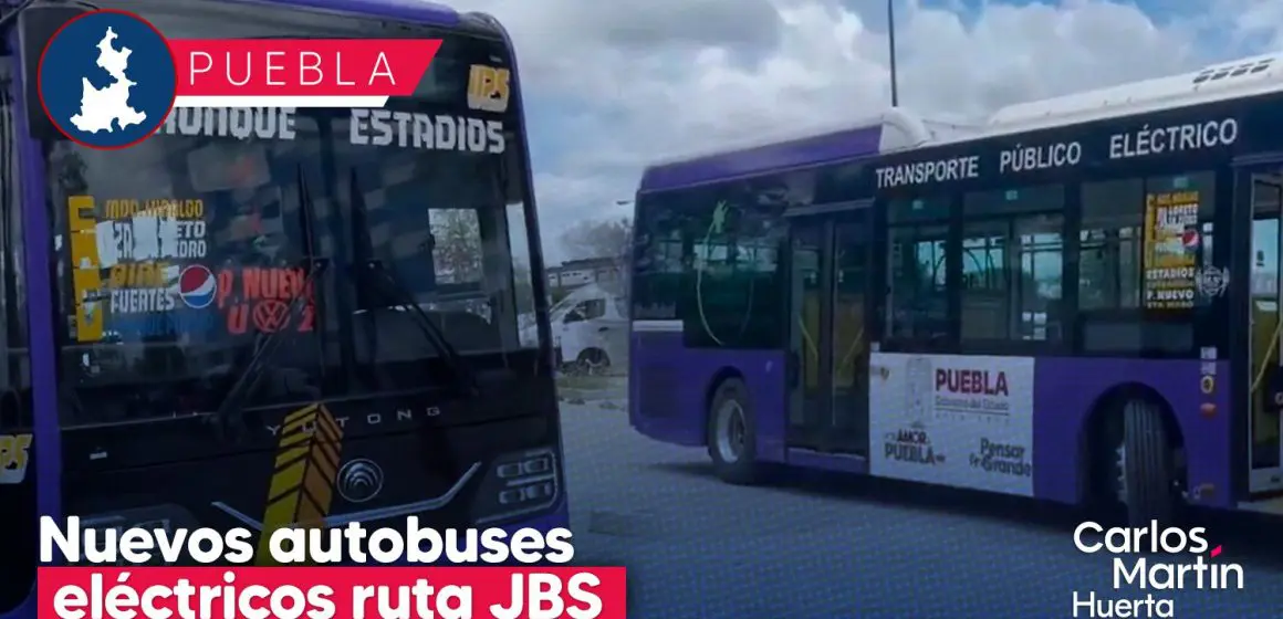 Así lucen las nuevos camiones de la ruta JBS morados