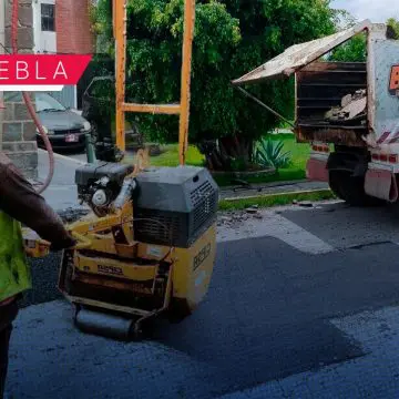 “Bacheando Puebla” supera los 90 mil baches tapados en la capital