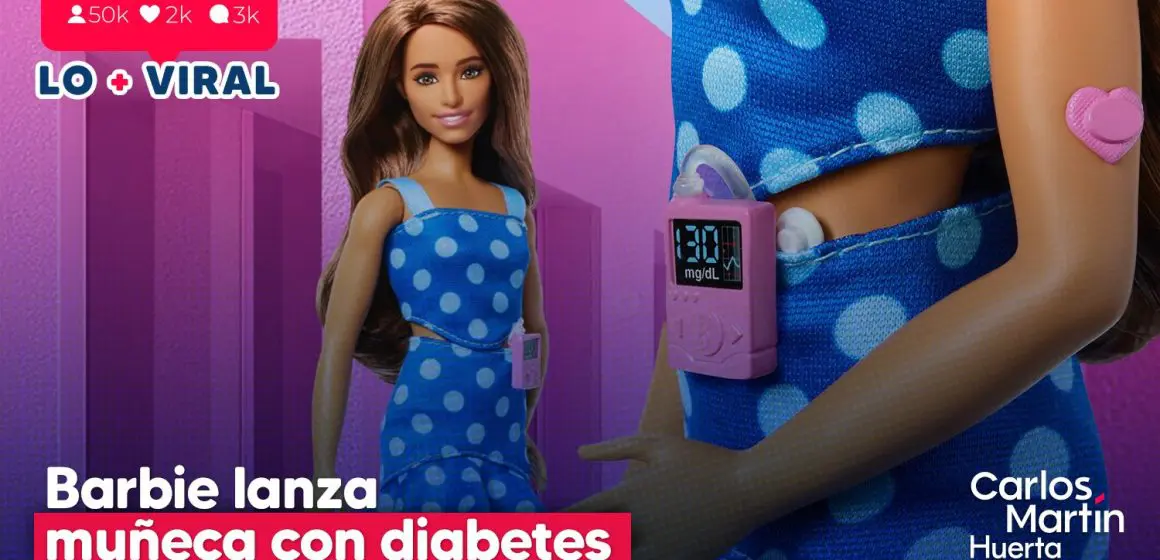 Barbie lanza su primera muñeca con diabetes tipo 1