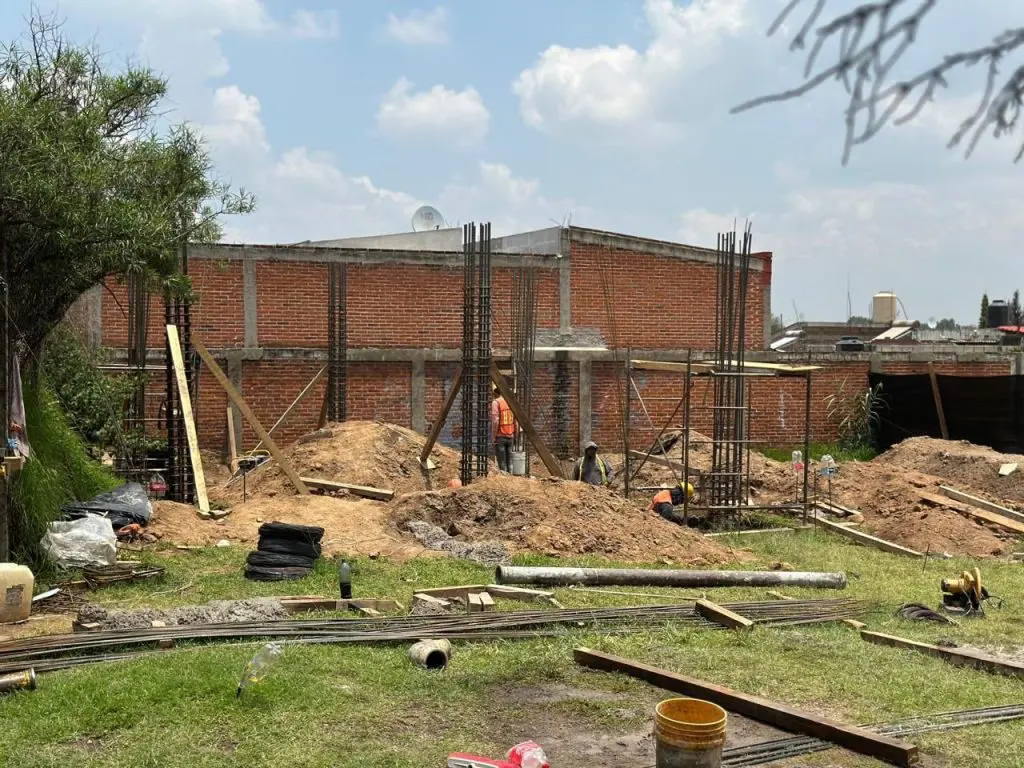Evalúan daños en Secundaria Técnica No. 45 de Coronango e invierte 3.2 mdp en rehabilitación 1 Barda