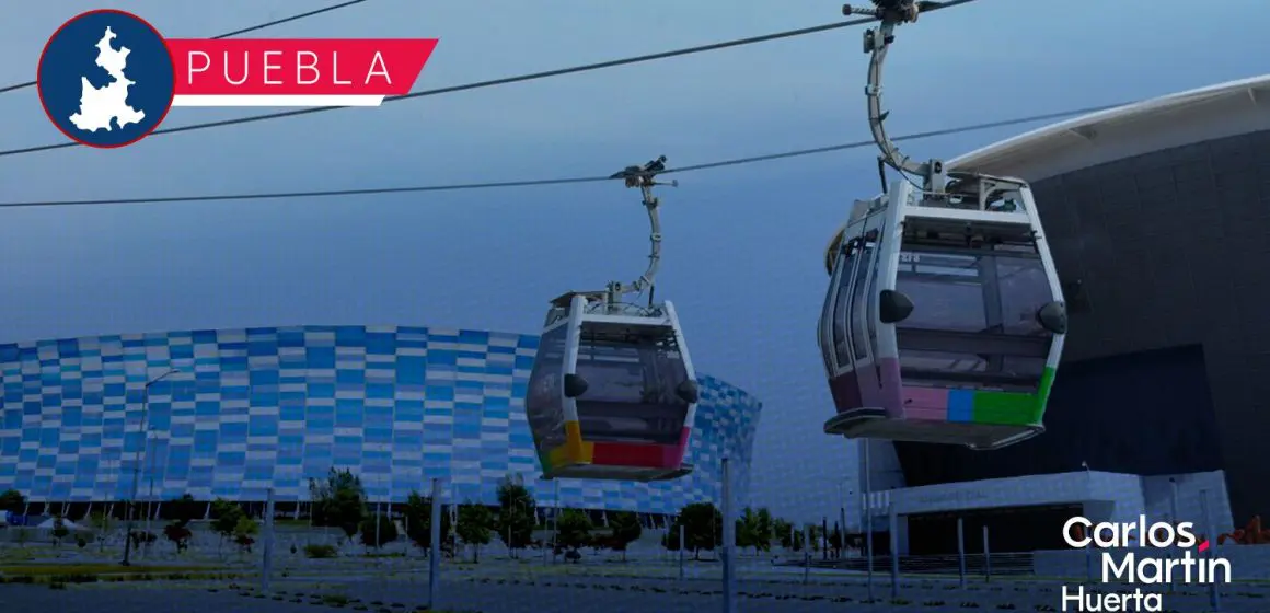Construcción de Cablebús en Puebla iniciará este año; estará listo en tres años: Armenta