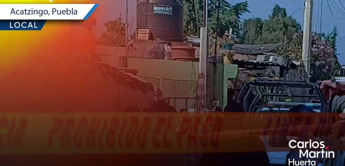 Mueren calcinados padre y tres hijas tras incendio de vivienda en Acatzingo  
