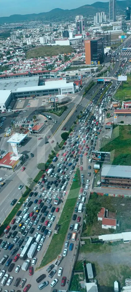 Caos en la Vía Atlixcáyotl: Transportistas de AMOTAC bloquean por inseguridad en carreteras 1 Caos Atlixcayotl 1