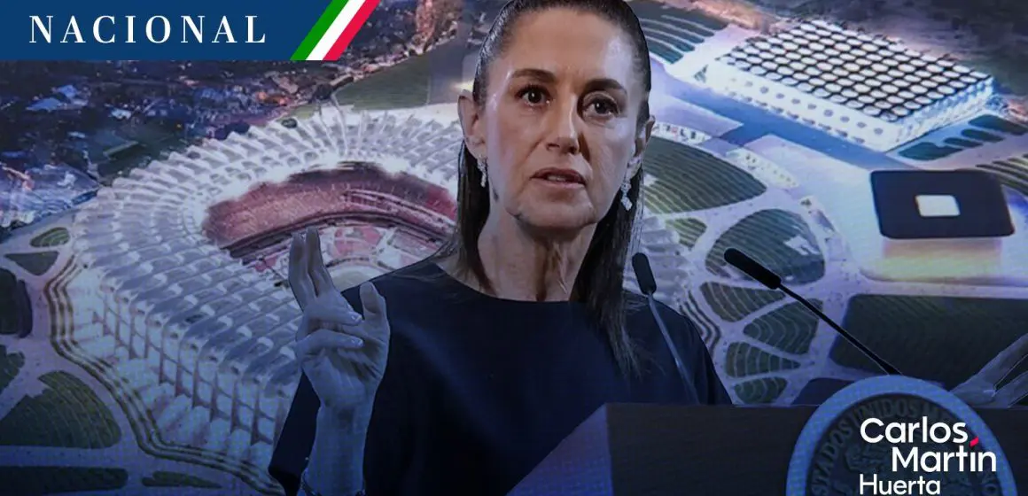 ¿Quién nos la va a quitar? la inauguración del Mundial 2026 es en el Azteca: Sheinbaum