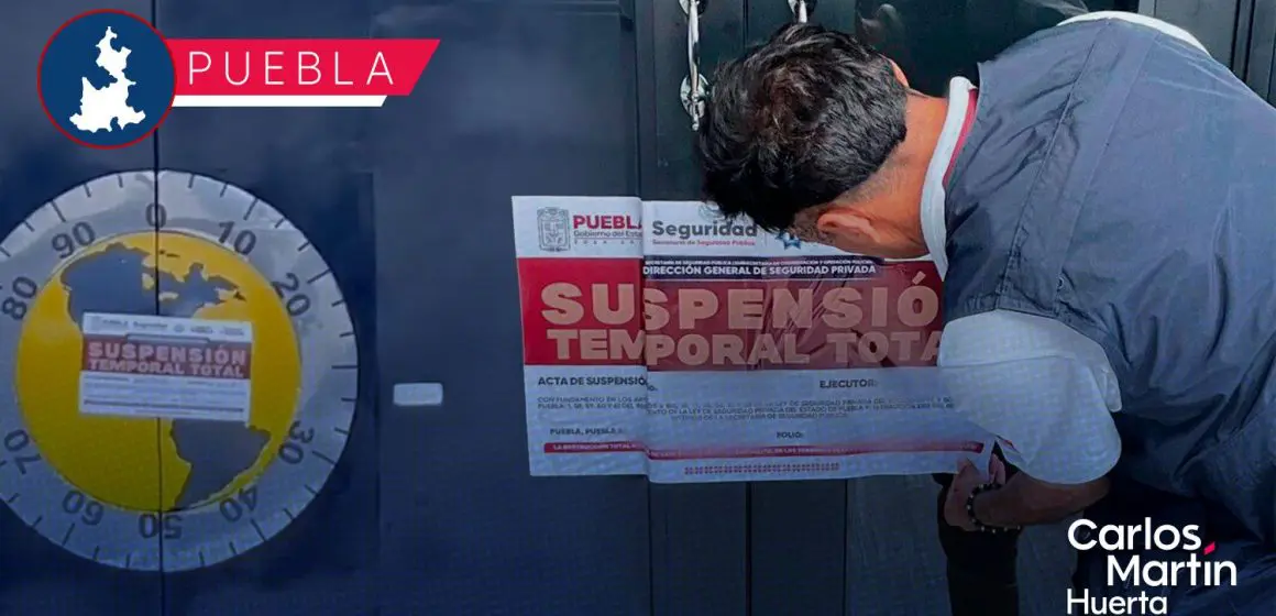 Clausuran en Puebla empresa de traslado de valores por irregularidades
