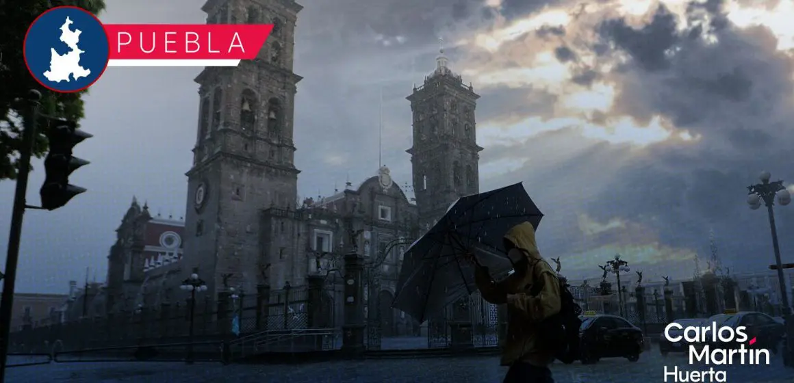 Clima en Puebla: Lluvias vespertinas y alta radiación UV este jueves