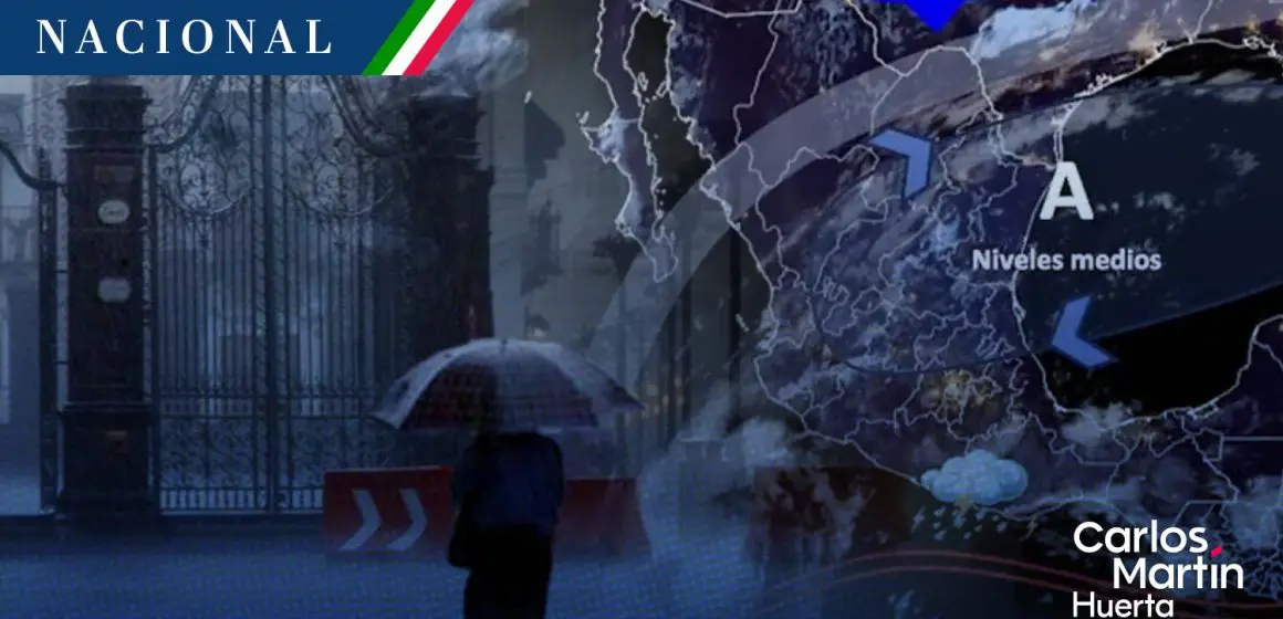 Lluvias muy fuertes impactarán la mitad del país; se forma tormenta tropical Gil