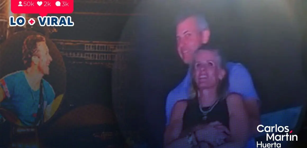 Exponen infidelidad del CEO de Astronomer en pleno concierto de Coldplay