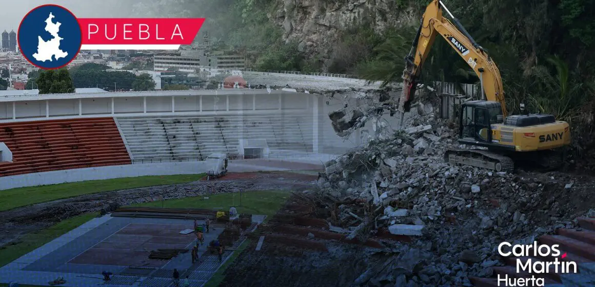Demolición del Estadio Zaragoza: Inician obras para la nueva Universidad del Deporte