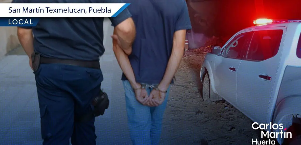 Detenido en Texmelucan por agredir a su ex pareja y robarle 25 mil pesos