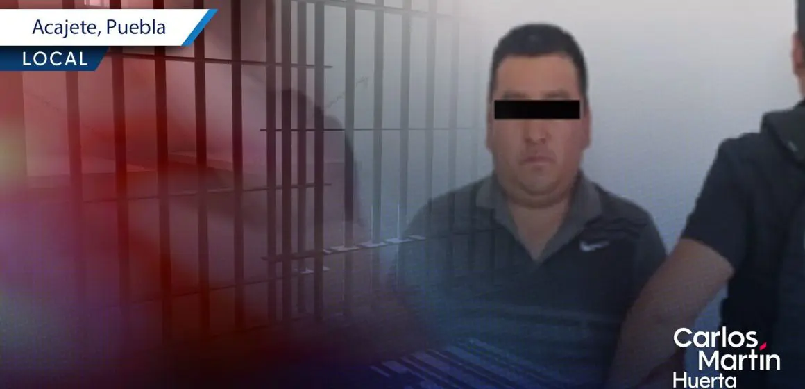 Capturan a sujeto que mató a golpes a un hombre en Acajete  