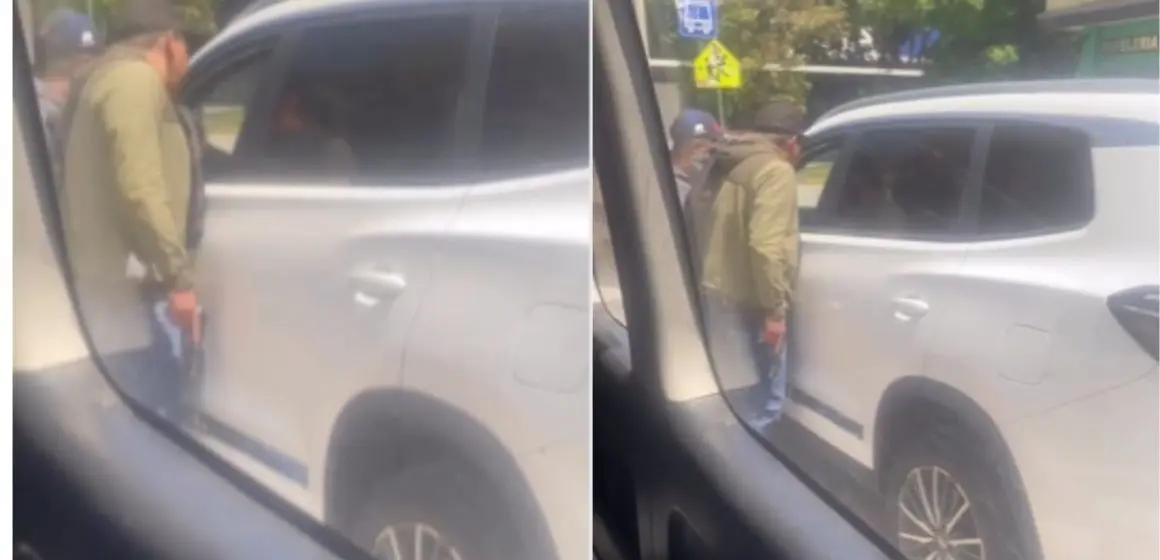¡IMPACTANTE! Asalto a cuentahabiente en Puebla: Captan robo de nómina cerca del CENHCH