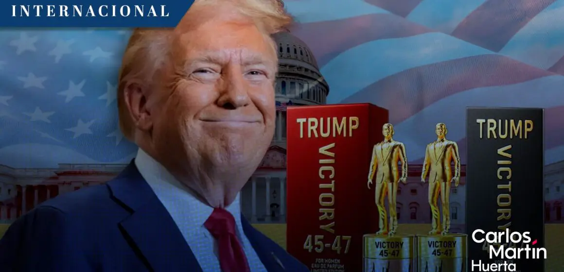 Donald Trump lanza ‘Victory’; su nuevo perfume  